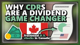 Canadian Depositary Receipts Explained How CDRs Can Pay You Dividends [upl. by Zillah]