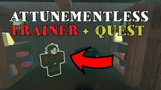 ATTUNEMENTLESS Trainer Location  Quest  Deepwoken [upl. by Ecallaw519]