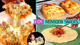 3 KIDS SNACKS RECIPE  MONSOON Crispy Snacks Recipe  CookWithNisha [upl. by Fredenburg]