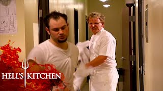 Josh Gets Kicked Out of Hells Kitchen [upl. by Ahsieit]