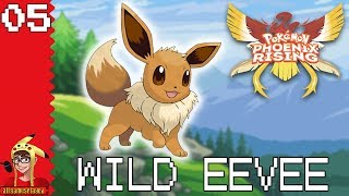 WILD EEVEE ENCOUNTER  Pokemon MOD Phoenix Rising Part 5 [upl. by Sami]