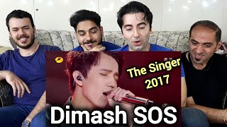 Dimash SOS  The Singer 2017  Reaction [upl. by Berstine]