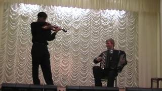 V Monti Chardash violin Pavel Mumiatov accordion Vladimir Butusov [upl. by Tingley258]