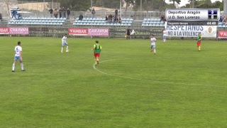 DEPORTIVO ARAGÓN  UD SAN LORENZO [upl. by Goldfinch]