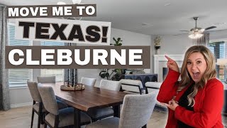 Discover Cleburne TX Tour 2 Stunning Homes for Sale amp Explore MustVisit Attractions [upl. by Rudelson]