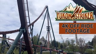 Yukon Striker 4K Off Ride Footage May 2024  Canadas Wonderland BampM Dive Coaster [upl. by Uttica]