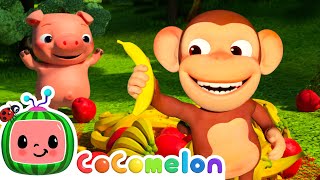 Apples and Bananas  CoComelon Furry Friends  Animals for Kids [upl. by Lucius90]