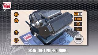 MWH10 Machine Works V8 Engine AR App Teaser Video [upl. by Gelb47]