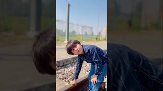 razikaabaanofficiall😂train ki patri nikal li 😀funny comedy love fun crazycomedy [upl. by Qooraf749]