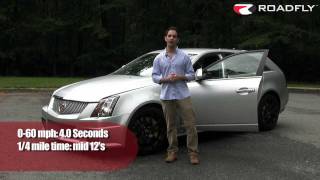 2011 Cadillac CTSV Wagon Test Drive amp Car Review [upl. by Sadella]