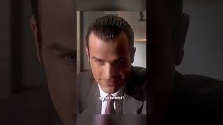 Lets see Paul Allens Card American Psycho Scene patrickbateman thriller moviescenes [upl. by Nauqyt121]