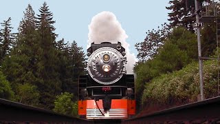 What It Looks Like To Get Hit By A Giant Steam Train As It Thunders Over the Camera at High Speed [upl. by Beyer]