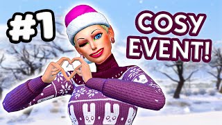 Trying the Sims 4 Christmas Battlepass Event Episode 1 [upl. by Eux803]