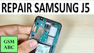 How to FIX Samsung Galaxy J5  Hardware Repair  Disassembling  Change LCD [upl. by Idhem209]