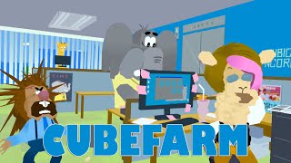 Cube Farm Episode 1  On Break by Two Tricky Pony  Meta Quest  VR Animated Shorts [upl. by Nellir546]