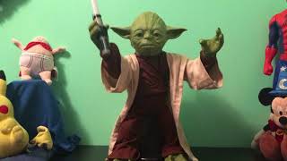 Star Wars Legendary Jedi Master Yoda Talking Toy [upl. by Rattray]