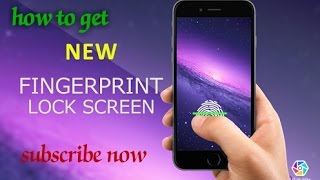 How to get fingerprint screen lock in any android mobile  By The Adviser No1 [upl. by Yesnnyl]