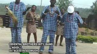 Oriental Brothers International Band  Ndidi Official Video [upl. by Ialohcin]