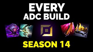 KR Challenger Coach EVERY ADC BUILD for Season 14  Professor Ddang [upl. by Icyaj]