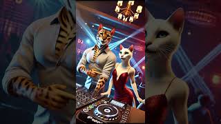 Hot cat in the club 😎 cat ultraman funny movie kucing ai shorts [upl. by Ekrub]