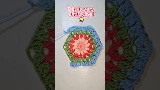 Oddly satisfying unravelling 😜 crochet fyp asmr satisfying crochetsquare athome knitting [upl. by Eentihw]