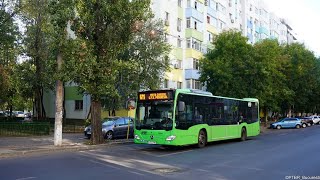 Autobuzul Mercedes Benz Citaro Hybride 7054 părăsind stația Calea Ferentari pe linia 611 [upl. by Oliric921]