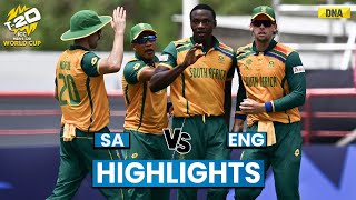 England Vs South Africa Highlights Kagiso Rabada amp Quinton De Kock Shine SA Beat ENG By 7 Runs [upl. by Jaycee695]