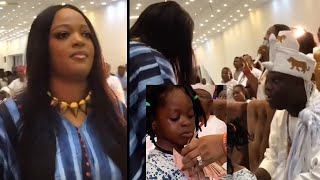 OLORI SILEKUNOLA NAOMI REUNITE WITH HIS HUSBAND OONI OF IFE OBA ADEYEYE OGUNWUSI FOR THE THEIR SON [upl. by Ainimreh514]