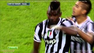 Paul Pogba goal Juventus vs Napoli 30 2013 HD 720p [upl. by Acquah795]