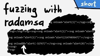 Fuzzing with radamsa  Short [upl. by Jeffie262]