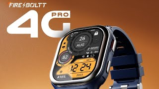 FireBoltt 4G Pro Volte Calling Smart Watch [upl. by Eceinart414]