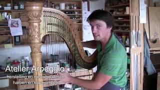 Atelier Arpeggio  hoe een snaar op een harp vervangen [upl. by Cloots]