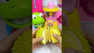 Satisfying With Unboxing Miniature Blender Durian Smoothies Set Toys ASMR Videos [upl. by Enyehc]