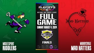 NBHL PITW Tier Playoffs McKeesport Riddlers vs Murrysville Mad Hatters Game 1 8424 [upl. by Anotal]