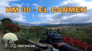 DEL SALADO al KM 30 y EL CARMEN 🇨🇴 Motovlog [upl. by Fawnia]