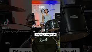 Die gogga het gebyt😂🕷 drumcover drums hophopspinnekop kurtdarren shorts afrikaans [upl. by Ecienaj]