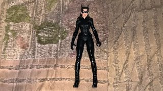 McFarlane Dark Knight Rises Platinum Edition Catwoman figure review [upl. by Elbert]