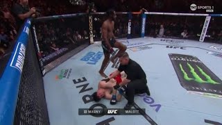 Neil Magny TKOS Mike Malott In The 3rd Round  UFC 297  12024 [upl. by Vashtia778]