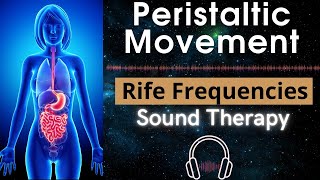 Peristaltic Movement Normalization with Rife Sound Therapy [upl. by Alyakam]