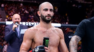 Giga Chikadze Octagon Interview  UFC Singapore [upl. by Eissej932]