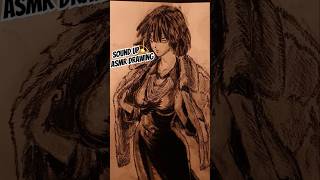 Drawing Fubuki ASMR One Punch Man shorts asmr drawing fubuki onepunchman opm [upl. by Ahsilahk772]