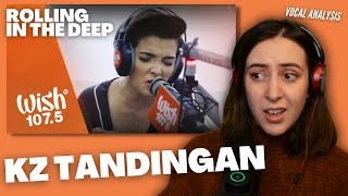 KZ TANDINGAN Rolling In The Deep  Vocal Coach Reacts amp Analysis  Jennifer Glatzhofer [upl. by Surtemed]