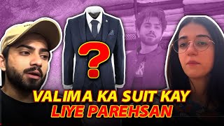 Valima Ka Suit kay Liye Parehsan  ZARAIB  Laraib Khalid  Zarnab Fatima [upl. by Clemmy]