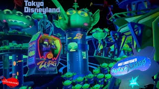 Buzz Lightyears Astro Blasters Tokyo Disneyland Closed Complete Experience POV [upl. by Ytsanyd]