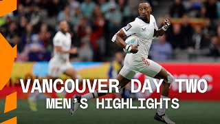 USA shine and Dupont STARS in Vancouver  Vancouver HSBC SVNS Day Two Mens Highlights [upl. by Adallard]