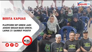 PLATFORM SIP UMKM JADI ANGIN SEGAR BAGI UMKM LAPAK 21 SAMBUT POSITIF [upl. by Sorazal]