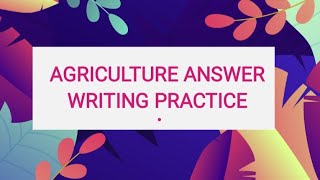 Polyploidy and its Types  Agriculture Optional Answer Writing Practice  UPSC [upl. by Kassi]