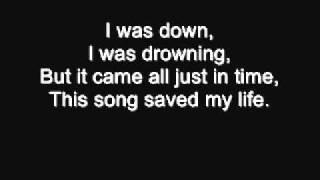 Simple Plan  This Song Saved My Life Lyrics [upl. by Ahsotan]