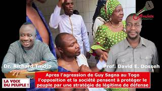 Guy M Sagna agressé au Togo Les acteurs politiques pensent à une stratégie de légitime défense [upl. by Dreeda]