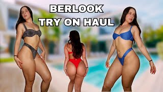 HUGE BIKINI TRY ON HAUL  BERLOOK [upl. by Nahshunn]